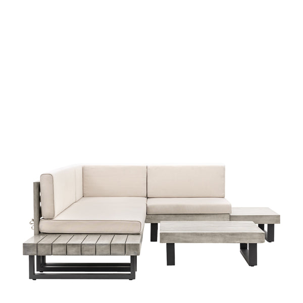 Beau Monde Gallery Direct Taranto Small Corner Lounge Set