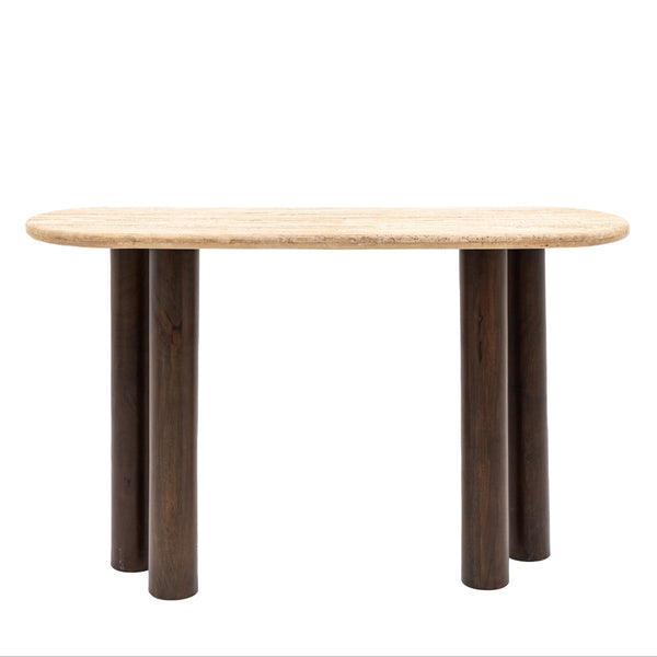 beau monde Gallery Direct Trevi Console Table 1290x360x760mm