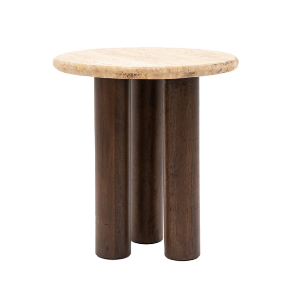 beau monde Gallery Direct Trevi Side Table 450x450x490mm