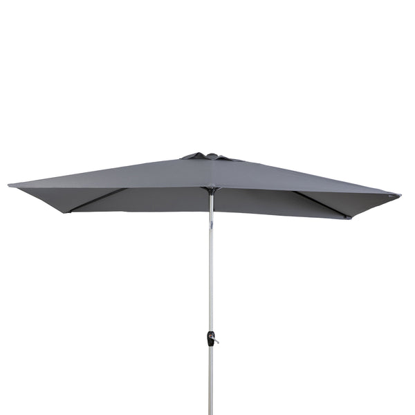 beau monde Gallery Direct Vazzano 2x3m Parasol Grey