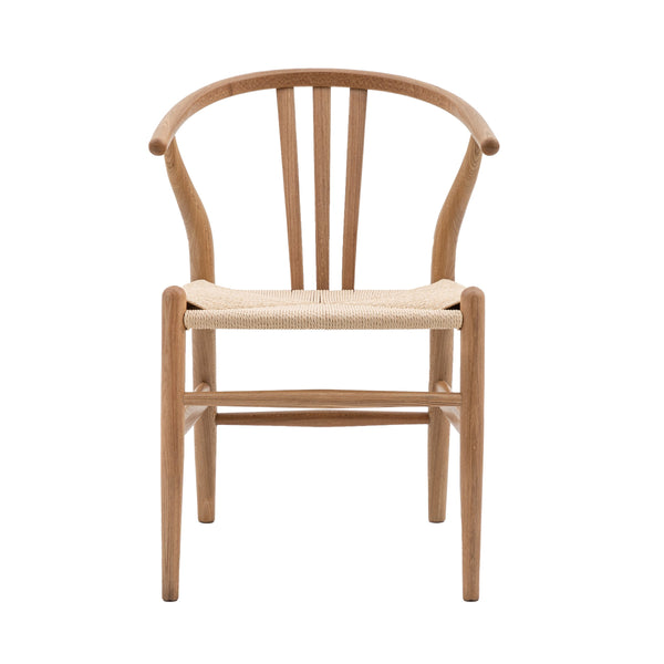 beau monde Gallery Direct Whitney Chair Natural (2pk)