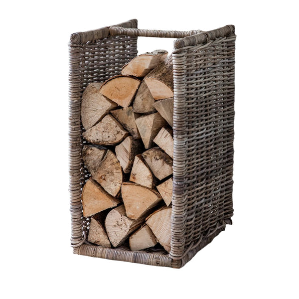 beau monde Garden Trading Bembridge Log Holder - Natural