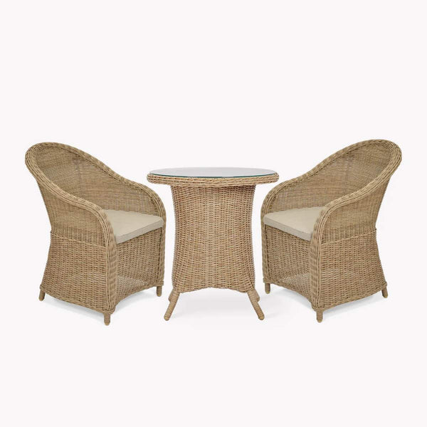 Beau Monde Garden Trading Brayford Bistro Set Dark Natural