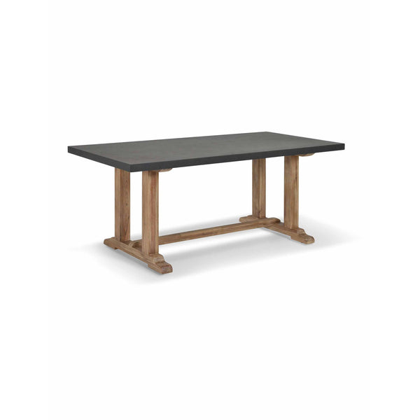 Beau Monde Garden Trading Burcot Dining Table Slate Grey