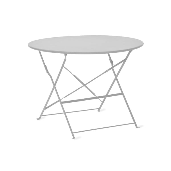 Beau Monde Garden Trading Large Rive Droite Bistro Table In White Chalk