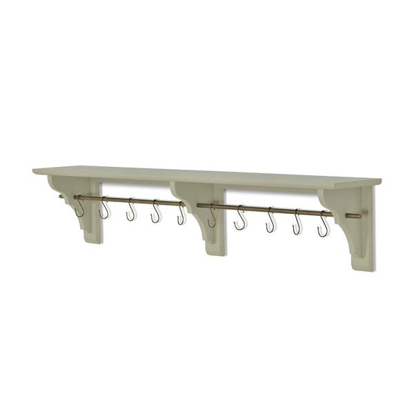 beau monde Garden Trading Large Walcote Shelf In Clay