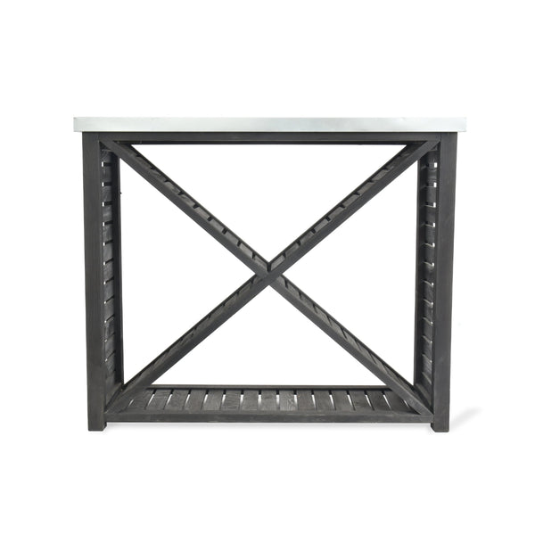 beau monde Garden Trading Moreton Cross Log Store In Black