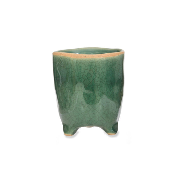 beau monde Garden Trading Positano Pot Forest Green