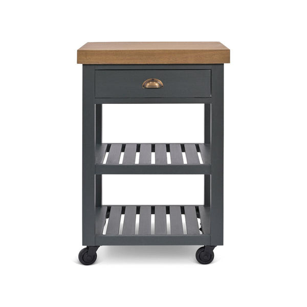 Beau Monde Garden Trading Walcote Wood Butchers Block In Forest Green