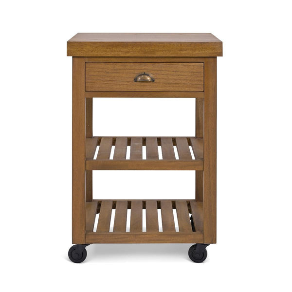 beau monde Garden Trading Walcote Wooden Butchers Block In Natural