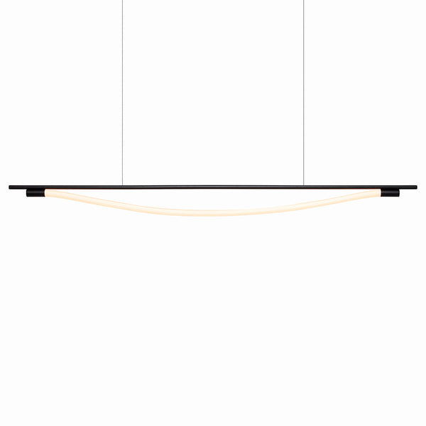 beau monde Graypants Levity Bow 160 LED Ceiling Light - Black