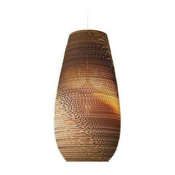 beau monde Graypants Scraplights Drop 18 Pendant Lamp - Natural