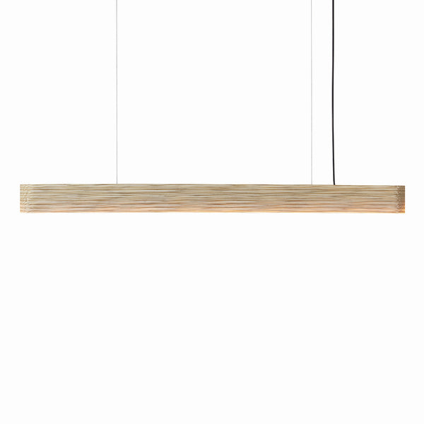 beau monde Graypants Scraplights Hewn 48 / 4 Ceiling Light - Blonde