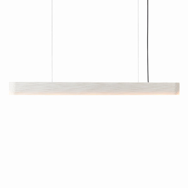 beau monde Graypants Scraplights Hewn 48 / 4 Ceiling Light - White