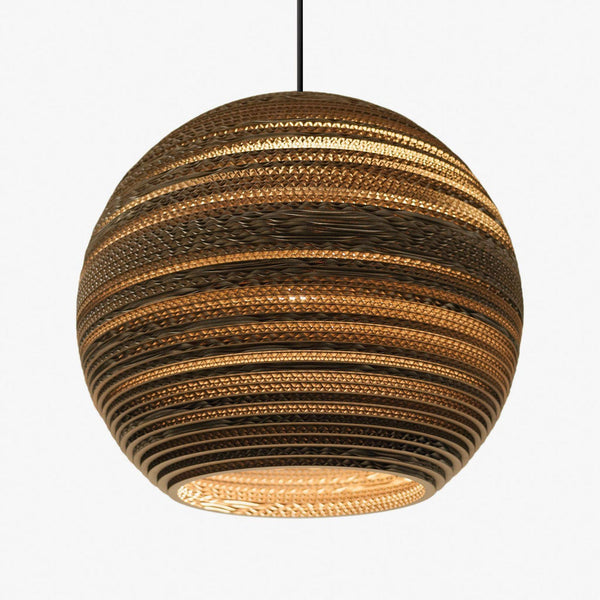 beau monde Graypants Scraplights Moon 18 Pendant Lamp - Natural