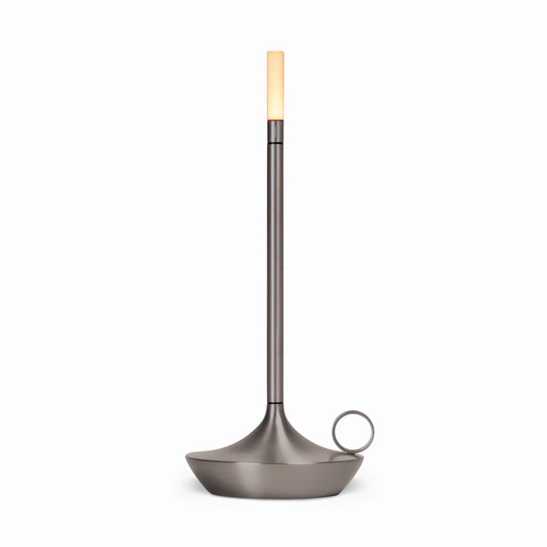 Beau Monde Graypants Wick Rechargeable Table Light Large