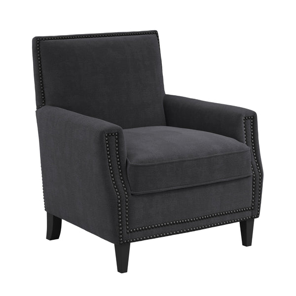 Beau Monde HO+ME Atticus Armchair In Anthracite Grey