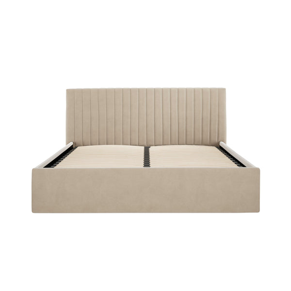 beau monde HO+ME Berkeley Ottoman Super King Size Bed In Beige