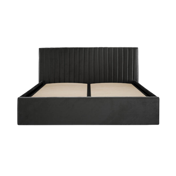 beau monde HO+ME Berkeley Ottoman Super King Size Bed In Black