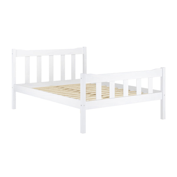 beau monde HO+ME Havana King Size Bed In Washed White