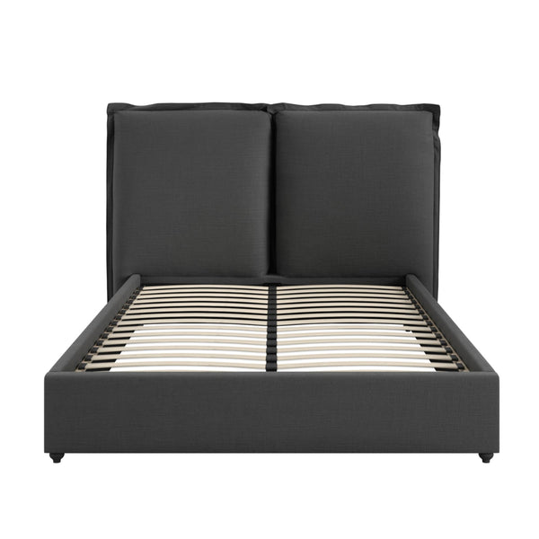beau monde HO+ME Sunday Super King Size Bed In Deep Grey