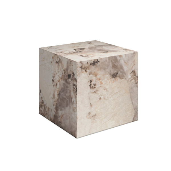 beau monde HO+ME Sur Pandora Marble Side Table In Pandora
