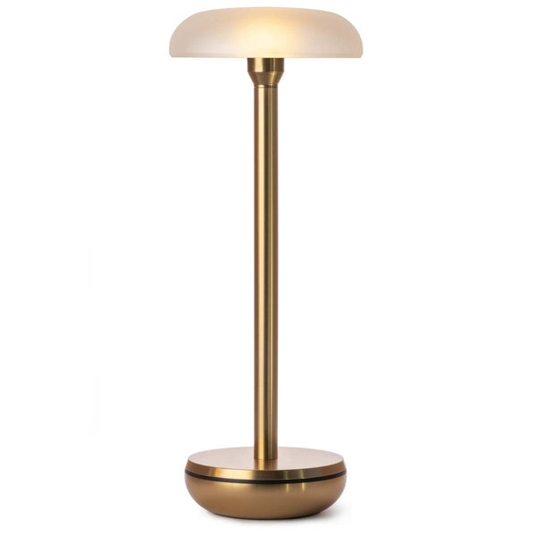 beau monde Humble Air Rechargeable Table Light - Gold / Frosted
