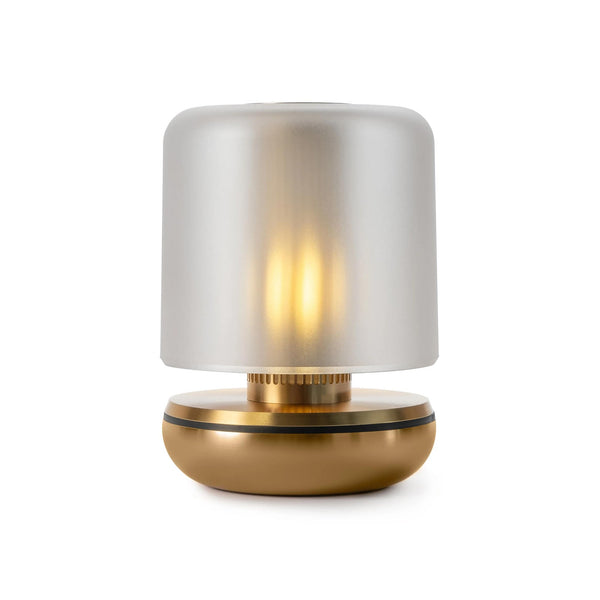 Beau Monde Humble Firefly Rechargeable Table Light Frosted/Gold