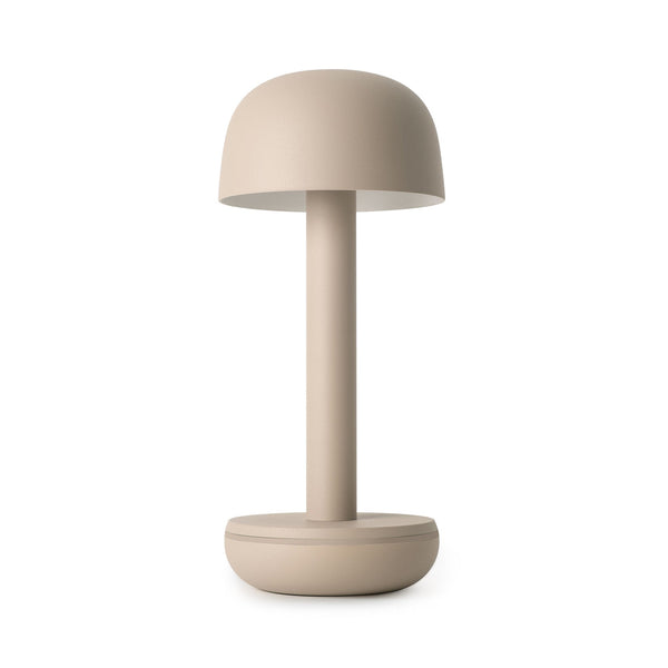beau monde Humble Two Rechargeable Table Lamp - Beige