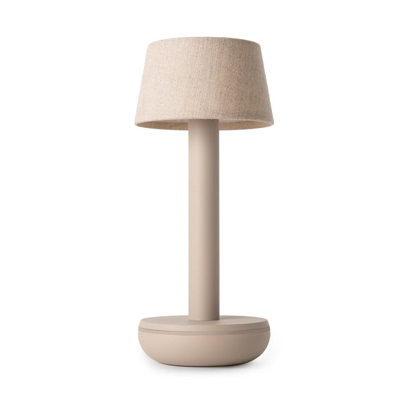 beau monde Humble Two Rechargeable Table Light - Beige Linen