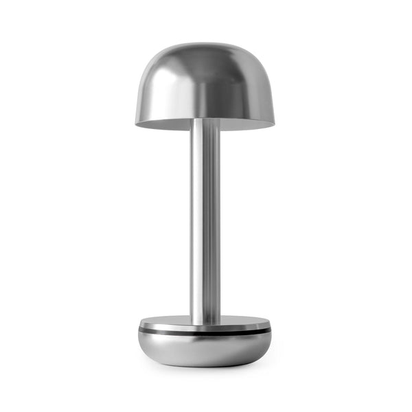 Beau Monde Humble Two Rechargeable Table Light - Silver