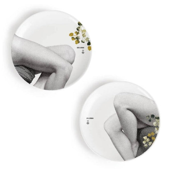 beau monde ibride Parnasse Set of Two Plates 27cm - Autumn