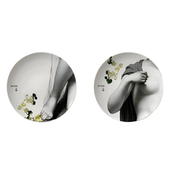 Beau Monde Ibride Parnasse Set Of Two Plates 27cm - Winter
