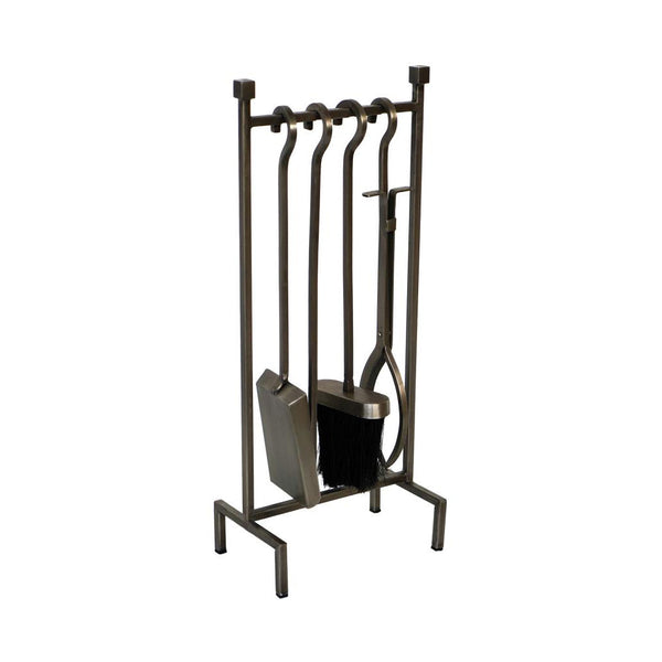Beau Monde Ivyline Iron Hanging Rack Fireside Companion Set