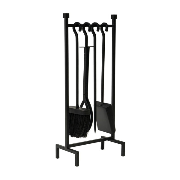 beau monde Ivyline Iron Hanging Rack Fireside Companion Set