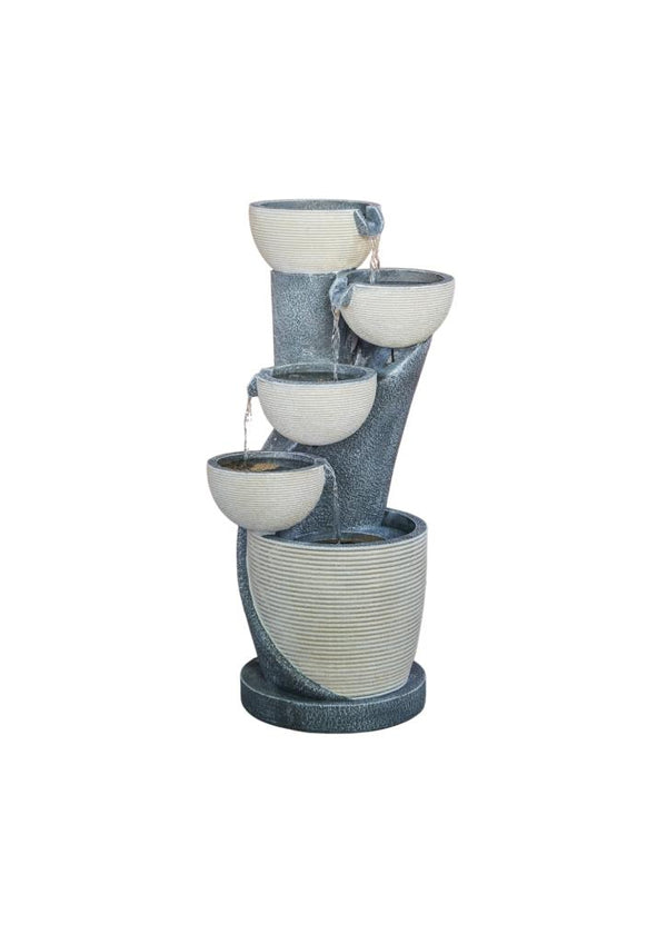 beau monde Ivyline Outdoor Cascading Bowl Water Feature