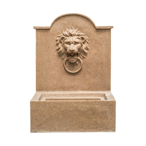 Beau Monde Ivyline Outdoor Luxury Lion Water Feature