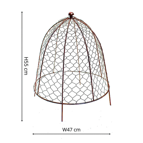 Beau Monde Ivyline Outdoor Wire Netted Plant Cloche Protector