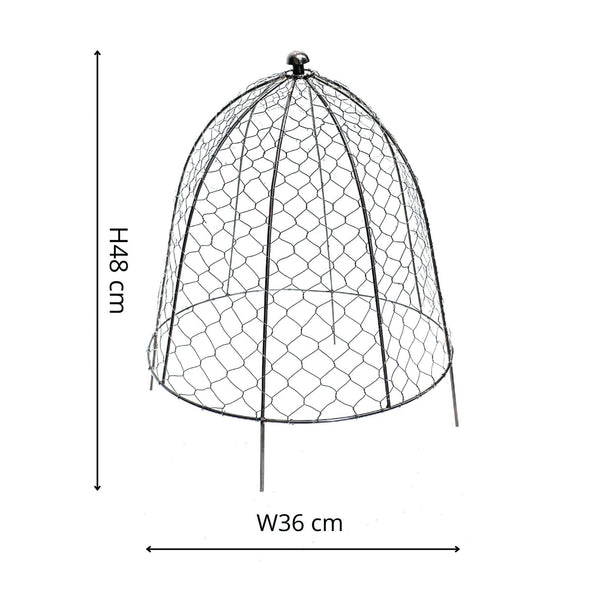 Beau Monde Ivyline Outdoor Wire Netted Plant Cloche Protector