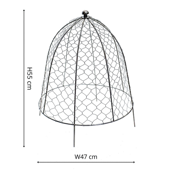 Beau Monde Ivyline Outdoor Wire Netted Plant Cloche Protector