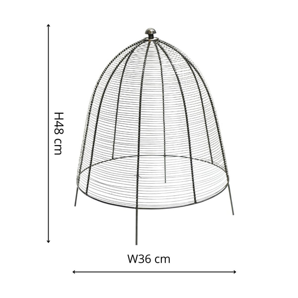 Beau Monde Ivyline Outdoor Wire Plant Cloche Protector