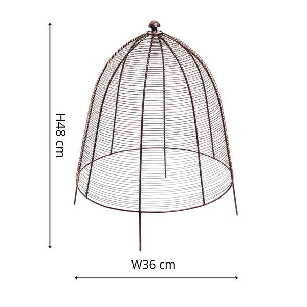 Beau Monde Ivyline Outdoor Wire Plant Cloche Protector
