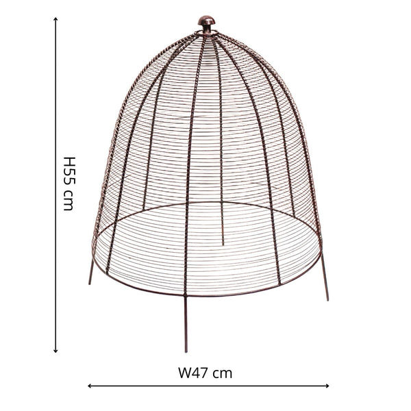 Beau Monde Ivyline Outdoor Wire Plant Cloche Protector