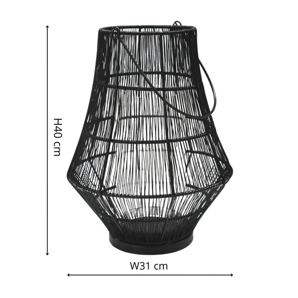 Beau Monde Ivyline Portofino Curve Wirework Lantern