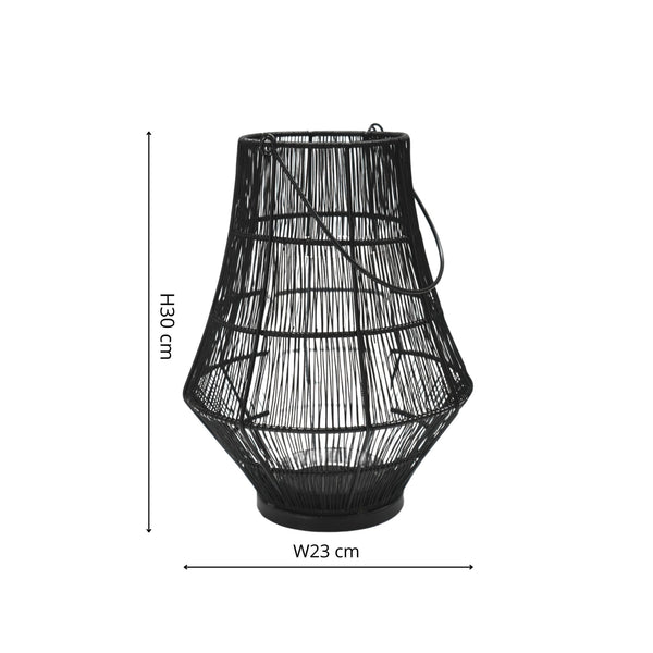 Beau Monde Ivyline Portofino Curve Wirework Lantern