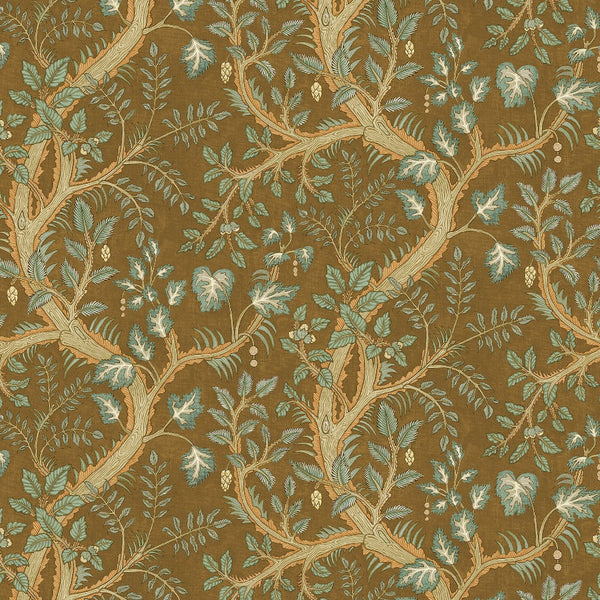 Beau Monde Josephine Munsey Hedgerow Wallpaper - Brown