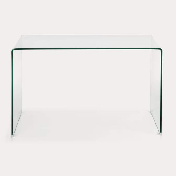 beau monde Kave Home Burano Glass Table - 125cm X 70cm
