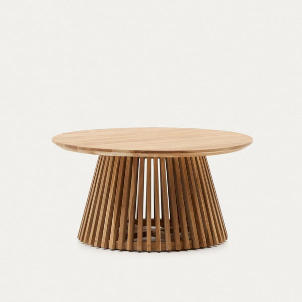 beau monde Kave Home Jeanette Natural Coffee Table 80cm