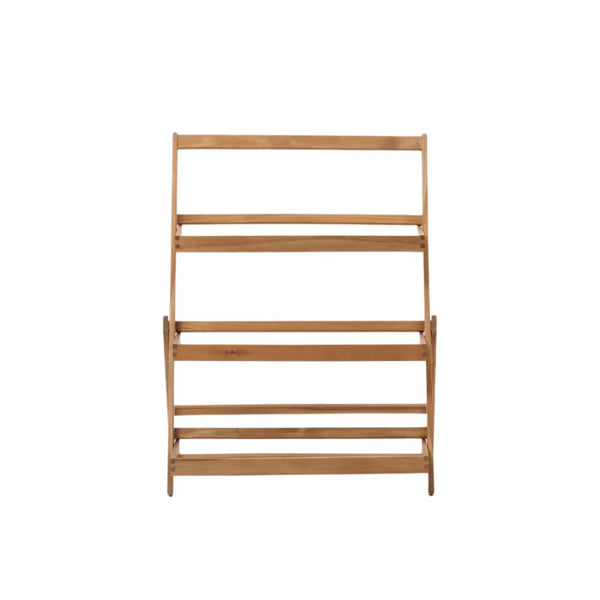 beau monde Kave Home Victora Outdoor Shelving Unit - Solid Acacia Wood 70 x 85 cm FSC 100%