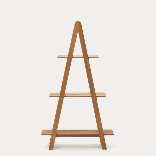 beau monde Kave Home Victora Outdoor Shelving Unit – Solid Acacia Wood 80 x 140 cm FSC 100%